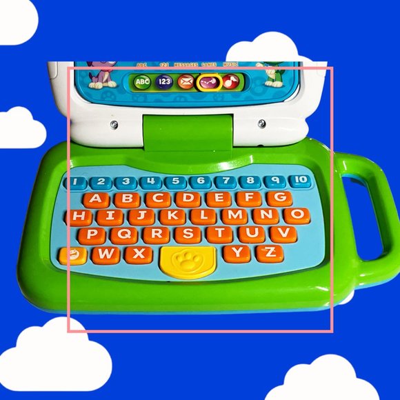 Leap Frog 2-in-1 Educational Toy Touch "My Own Leaptop" Tested Great Pre-Owned - Picture 5 of 10